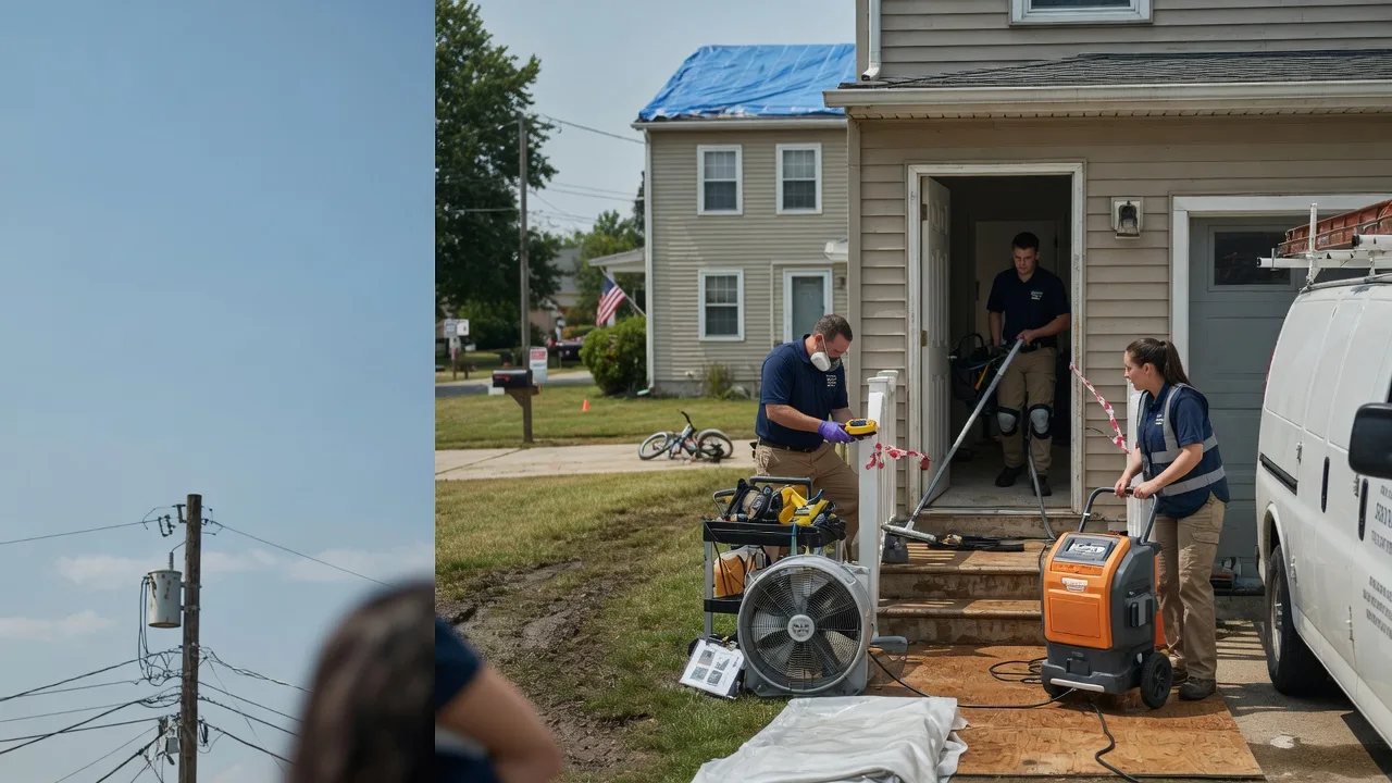 Water Damage Repair in Portersville, PA near me